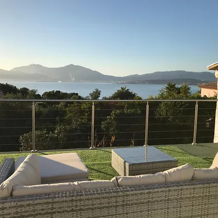 Vue Sur Corse Blanca Casa A Porticcio Ajaccio Villa *
