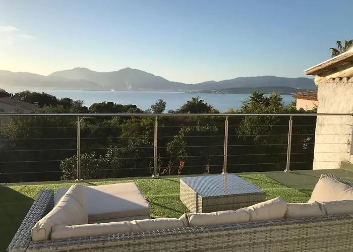 别墅 Vue Sur Corse Blanca Casa A Porticcio Ajaccio