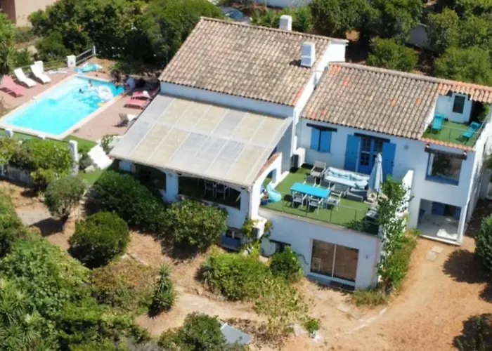 Vue Sur Corse Blanca Casa A Porticcio Ajaccio Villa